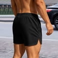 thumbnail image 3 of Gym Shorts for Men Mesh Breathable Quick-Dry Shorts Athletic Running Shorts Lightweight Workout Shorts with Pockets (Black L), 3 of 7