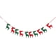 thumbnail image 1 of 10 piezas Estandarte de Alce Navidad Yuyangstore Decoración de fiesta Color rojo verde, 1 of 8