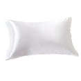 thumbnail image 2 of LSLJS Taie d'Oreiller Réversible en Soie Taie d'Oreiller en Satin de Soie Paquet Simple Taie d'Oreiller Rafraîchissante Beauté Simple, Accessoires pour la Maison, 2 of 6