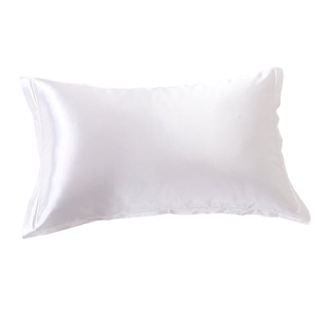 Leodye 1PCS Taie d'Oreiller Réversible en Soie Réversible Rafraîchissante Beauté Maison Literie Douce pour la Peau Housse d'Oreiller -29.13x18.89 Po