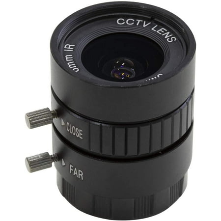 Image of Lens for Raspberry Pi HQ Camera Wide Angle CS-Mount Lens 6mm Focal Length with Manual Focus and Adjustable