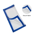 thumbnail image 7 of Bombrooster 5 Pack Transparent Fishing Lure Wraps – Protect & Organize Crankbaits, Swimbaits – Hook-and-Loop Closure for Fishing Rods & Poles, Blue, 7 of 7