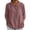 Summer Tops for Women Pink, variant on Womens Fall Clothes, 3/4 Sleeve Shirts for Women Summer Fashion Loose Fit Solid Color Lapel V Neck T-Shirts