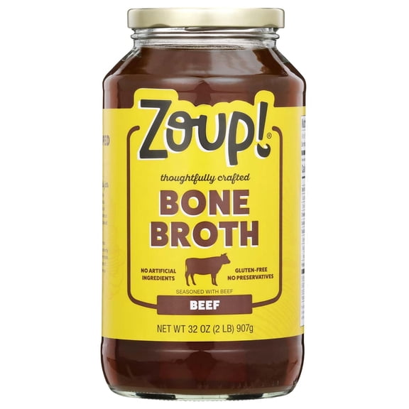 Zoup! Good, Really Good Beef Bone Broth, Shelf-Stable, 32 oz