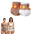 thumbnail image 2 of LILIYA Women's Shapewear Shorts 2-Pack High Waist Tummy Control Plus Size Briefs Body Shaper Thigh Seamless Panties, 2 of 7