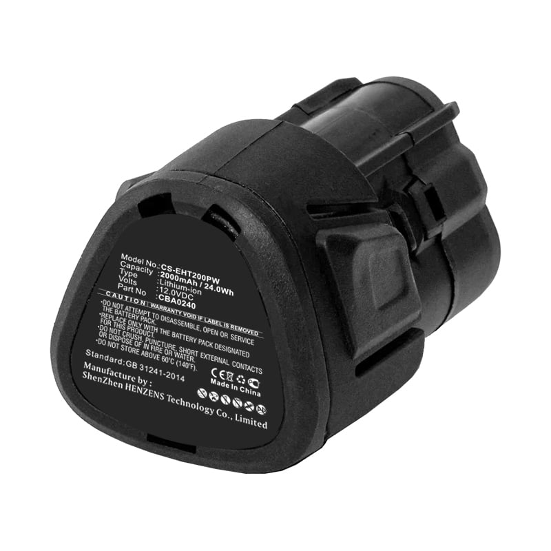 Replacement Battery for EGO CHT2001E Cordless Shrub,CHT2001E Grass Shears,PN:CBA0240,2000mAh