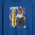 thumbnail image 3 of IF Movie - Lewis Keyboard - Men's Long Sleeve T-Shirt, 3 of 5