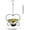 B, variant on FEOLGEHLY Metal Hanging Bird Feeders for Outdoors with Holder, Bird Bath House for Outdside, Home Garden Decor Bee Watering Station, Easy to Disassemble and Wash, for Bird Watching in the CourtGarden