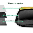 thumbnail image 4 of Lsque Smiling With Sunglasses Pattern Laptop Bag – Portable & Slim Single-Shoulder Computer Case with Adjustable Strap, Protective, Lightweight for 13”/14”/15.6” Laptops, 4 of 8