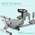thumbnail image 3 of Leg Stretching Training Machine, 330LBs Heavy Duty Leg Stretcher Splits Machine, Folding Splits Trainer, Improve Leg Flexibility Stretch Ligament Extends 240 Degree for Fitness Dancing, Training, 3 of 8
