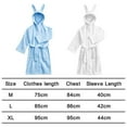 thumbnail image 5 of 1 Pcs Peignoir pour Enfants, Peignoir à Capuche en Coton Éponge Doux pour Filles - Peignoir en Coton pour Garçons et Filles, 5 of 5