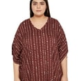 thumbnail image 6 of Gypsie Blu Women's Plus Size Rayon Kaftan Dresses Long Maxi Dress for Ladies Girls Online, 6 of 7