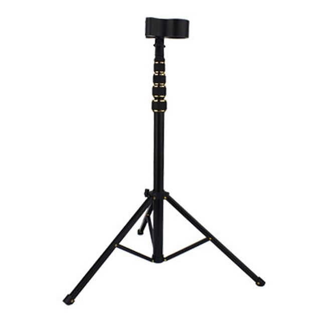 Soporte de secador de cabello Rack Rack Trípode Altura ajustable Elegante Soporte de piso de escritorio portátil para la herramienta para el cuidado