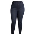 thumbnail image 6 of Terra & Sky Women's Plus Size Core Denim Straight Jean, Regular and Petite, 6 of 7