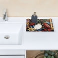 thumbnail image 7 of Ryvnso Cardinal Flower Butterfly Bathroom Tray Vanity Countertop Trays Acrylic Organizer, 7 of 7