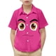thumbnail image 1 of Blusa y camisa de manga corta con cuello vuelto para niños y niñas, moda, estampado bonito con bolsillo, camisa informal de manga corta para niño., 1 of 8