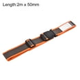 thumbnail image 2 of Uxcell 2Pcs Luggage Straps Suitcase Belts with Buckle Label Travel Bag Packing Accessories Orange, 2 of 7