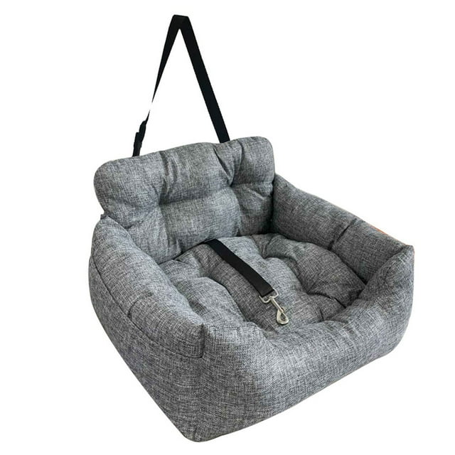 Asiento de coche para perros con correa de seguridad Asientos elevadores para coche para