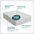 thumbnail image 2 of AllerEase CleanBoost Plush Knit Protège-matelas housse, simple – Ajusté, avec sangles, imperméable, 2 of 8