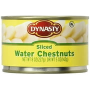 Dynasty Canned Sliced Water Chestnuts, 8 Ounce (Pack of 12)