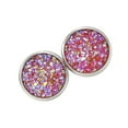 thumbnail image 1 of Minnieouse Pendientes Gotas para los oídos de acero inoxidable Galvanoplastia fina Superficie lisa Ligero Pendientes Magnífico regalo para boda Ropa, zapatos y accesorios Miscelánea Rosa roja Minnieouse AP009493-04B, 1 of 6