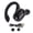 Black, variant on NFTIGB Bluetooth 5.2 Headset HiFi Stereo Sound HD Calls Noise Reduction IPX4 Waterproof Wireless Earpiece Single Ear Black/Blue (3.94 inches / 10 cm)
