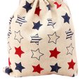thumbnail image 1 of pitrice Cotton Blend Linen Home Storage Travel Use Printing Bag with the Drawstring, 1 of 9