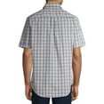 thumbnail image 3 of Arrow Men's Hamilton Poplin Wrinkle Free Short Sleeve Shirt, 3 of 6