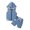 Baby Blue, variant on QUDDERR 3M-4Y Boys Summer 2PCS Outfits for Baby Toddler Sleeveless T-Shirt Tank Tops Solid Colour Shorts Sports Set