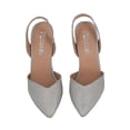thumbnail image 4 of Zapatillas de Mujer Plateadas Mama Lola Miracol Brillos Tacones Cómodos plateado 26, 4 of 4