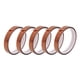 thumbnail image 5 of Cinta aislante de transferencia de calor resistente al calor de cinta de alta temperatura de 5 uds para electrónica de 18mm/0,71 pulgadas, 5 of 5
