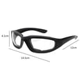 thumbnail image 4 of Gafas de sol para ciclismo, gafas de seguridad para motocicletas, gafas para hombres y mujeres, para andar en cuatrimoto y cortar el césped. Claro, 4 of 9