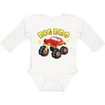 thumbnail image 3 of Inktastic Monster Truck Big Bro Boys Long Sleeve Baby Bodysuit, 3 of 5