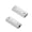 C to 3.5mm female, white,, variant on USB C to 3.5mm Audio Aux Jack Cable, Type-C Female to 3.5mm Male Audio Adapter Converter for USB C Wired Headphones, Compact Audios Dongle for Car Mobile Phones