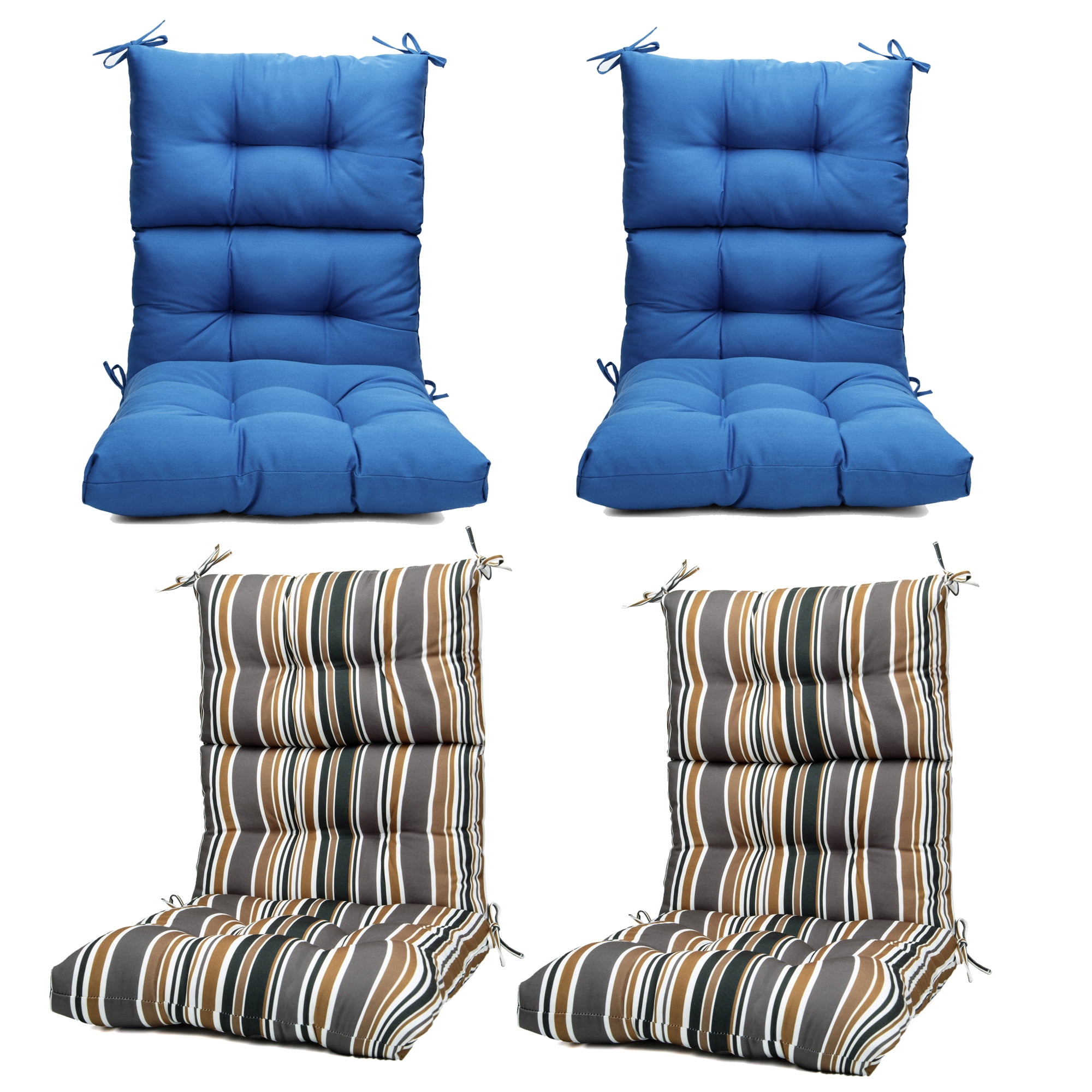 Walmart high 2025 back chair cushions