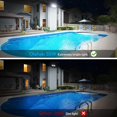 thumbnail image 2 of 55W Flood Lights Outdoor, 2 Pack LED Security Lights 5500LM, 6500K Outdoor Flood Light Fixture, 3 Adjustable Heads, IP65 Waterproof White Exterior Flood Light for Yard, Garage, Wall/Eave Mount, 2 of 8