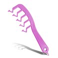 thumbnail image 1 of Z-Forma Z Diente ancho Profesional Combate Peine Volumen De Demandado Rizado Plástico Combs Portátiles Adultos Peinados Peluquería Equipo Púrpura Inevent CE001701-03, 1 of 7