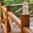 thumbnail image 4 of HINTRMENT Manufactured Arch Bridge Tops Column Caps Solid Wood 1Pcs for Garden Use, 4 of 6