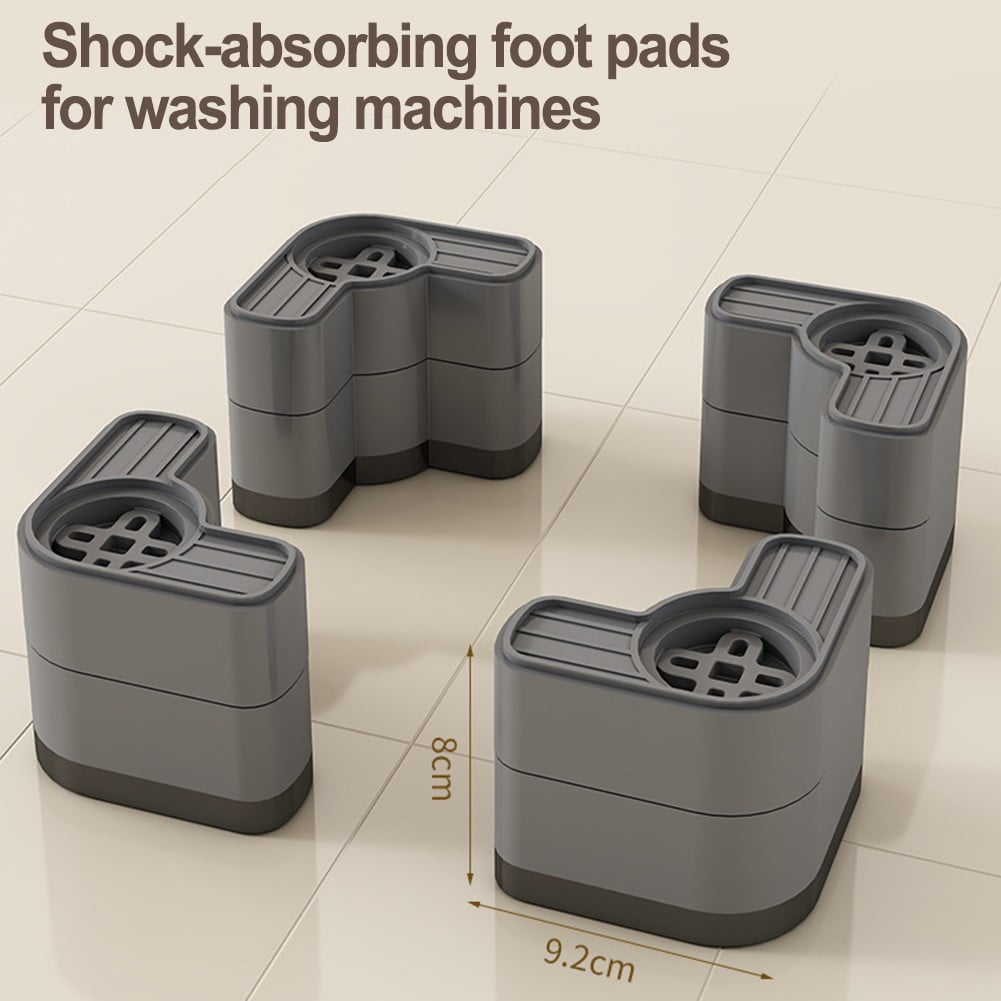 Pack of 4 Vibration Damper Washing Machine,Non-Slip Stop for Washing Machine