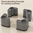 thumbnail image 5 of Pack of 4 Vibration Damper Washing Machine,Non-Slip Stop for Washing Machine, 5 of 6
