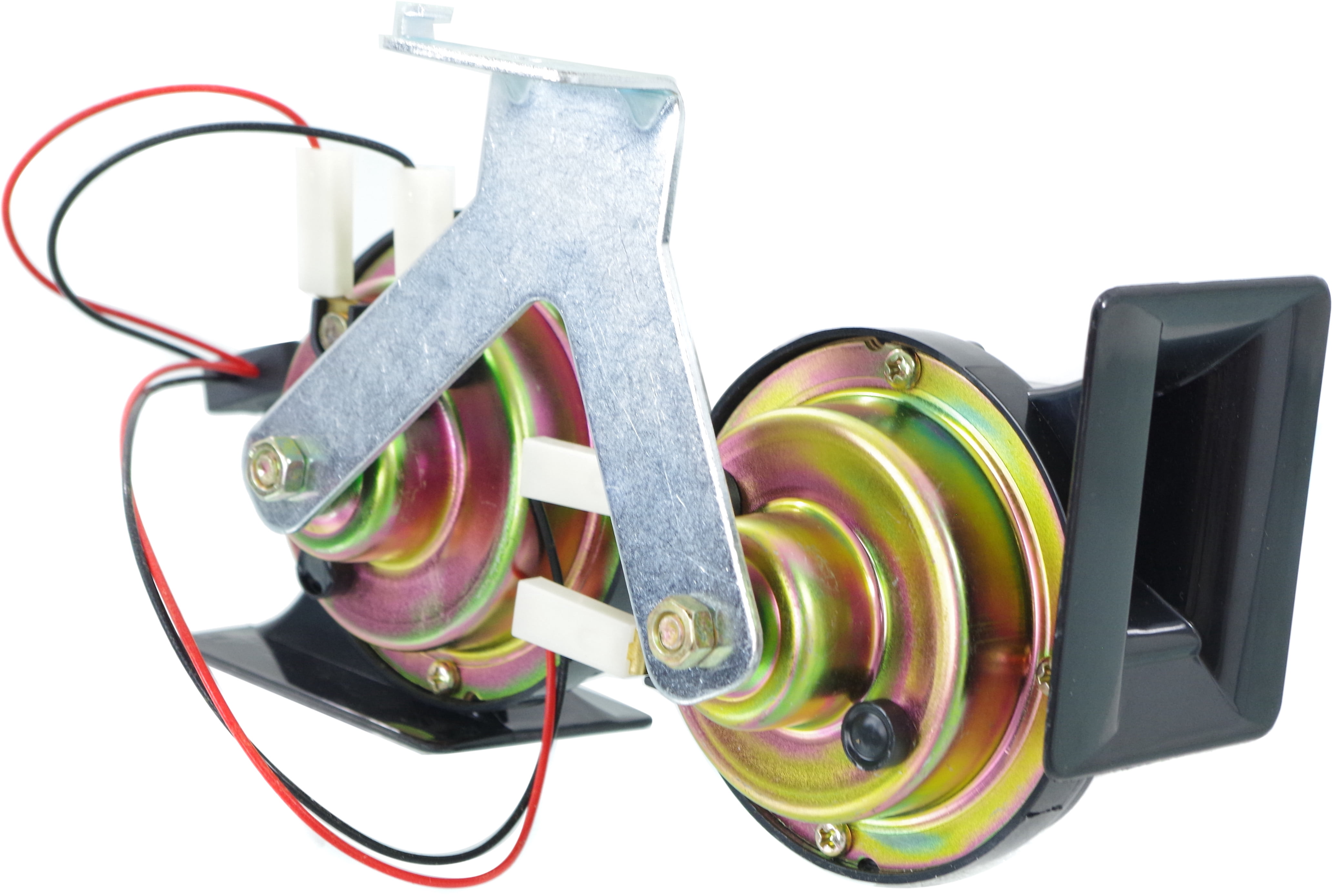 Replacement REPF502509 Horn Compatible with 2007-2014 Ford Edge Lincoln MKX 6Cyl 4Cyl 3.7L 2.0L 3.5L High/Low