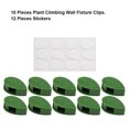 thumbnail image 3 of 10Pcs Plant Wall Fixture Clips Self-Adhesive Fixture Clips Invisible Support Sticky Vines Hook Green Leaf Fixing Snaps Garden Yards Home, 3 of 9
