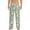 White, variant on Frog With Sweet Print Pajama Pants for Men,Men’s Pajama Bottoms,Mens PJ Pants with Pockets & Button Fly-Medium