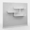 thumbnail image 5 of Ada Home Decor Furniture 47" 3 Tier White Wilton Modern Wall Shelf, 5 of 7