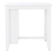 thumbnail image 2 of Linon Nico Wood Counter Height Wood Space Saving Table 3 Shelves in White Paint, 2 of 10
