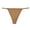 Yellow, variant on Women's Panties Seamless Thong Underwear Sporty Triangle Panties Everyday Comfort Style Women’s Underwear Beige L