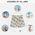 thumbnail image 5 of FORMRS Boys Swim Trunks Quick Dry Mesh Lining Beach Boardshorts, Sizes XS-XL, Abstract Fish Pattern, 5 of 5