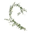 thumbnail image 1 of Guirnalda artificial Inteprter flores elegantes decoraciones duraderas color blanco, 1 of 6