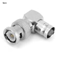 thumbnail image 3 of Conector BNC coaxial, 5 piezas en forma de L 90 LBNC Conector BNC Maleto Hembra Multifuncional, 3 of 8