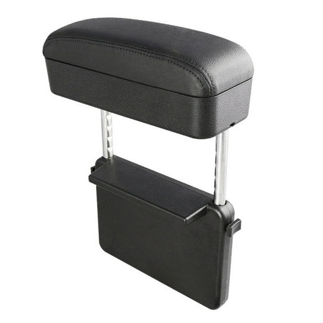 Yeacher Car Armrest Support Adjustable Height Elbow Rest Cushion Arm Rest Box Pad Center Console
